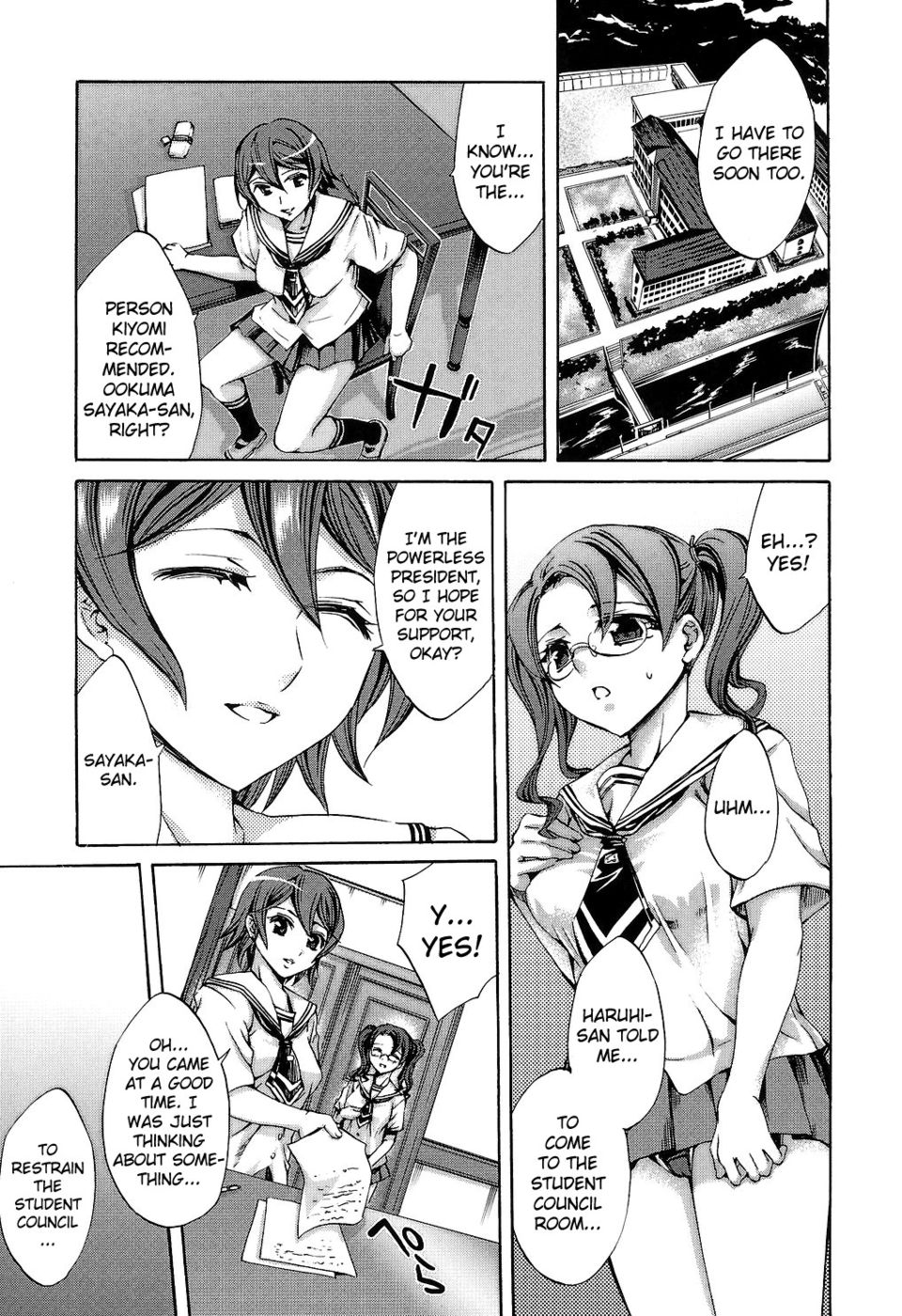 Hentai Manga Comic-Ryouran Gakuen Kakumeiki - Hyakka Ryouran!-Chapter 4-7